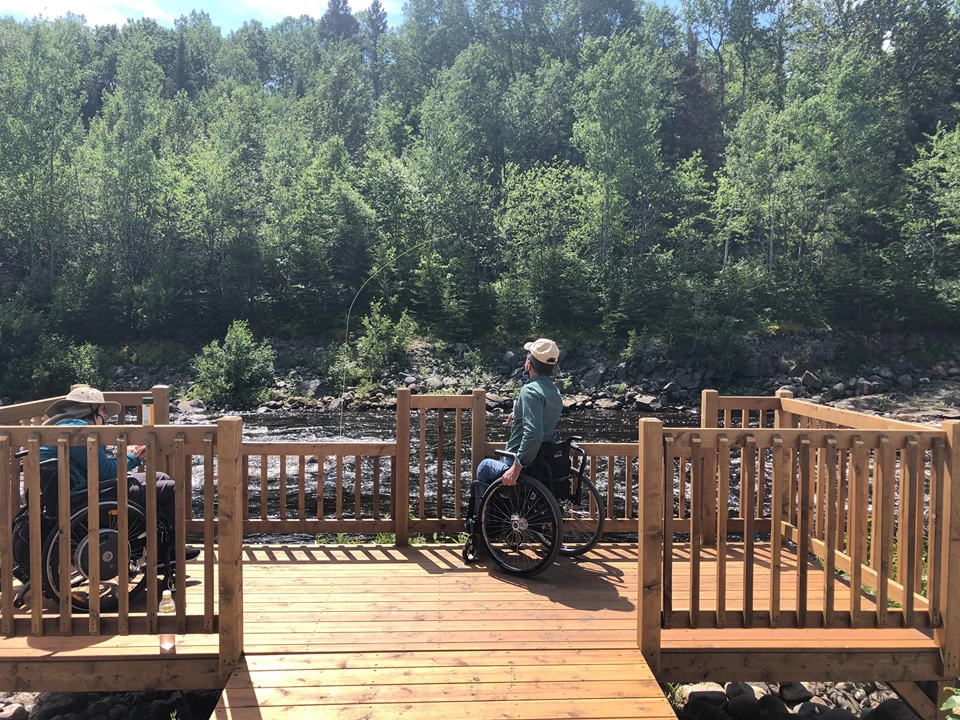 River fishing